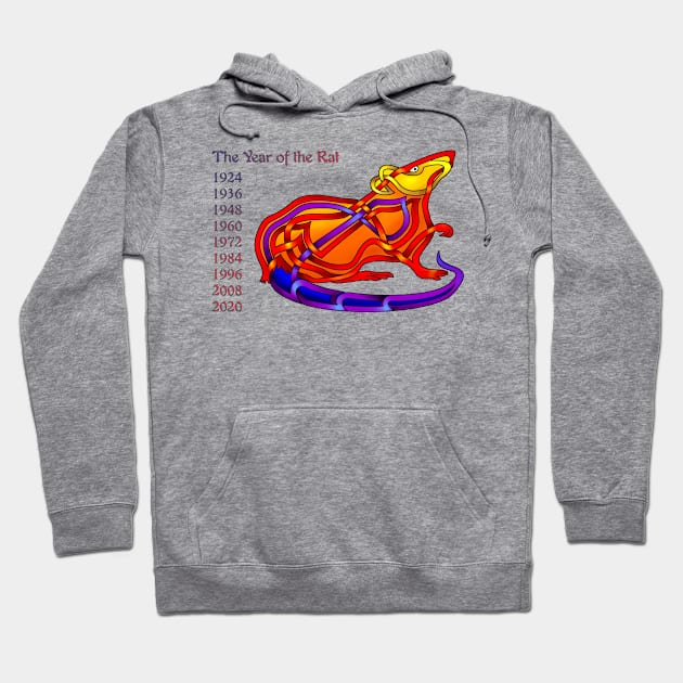 Chinese Year of the Rat Hoodie by KnotYourWorld4